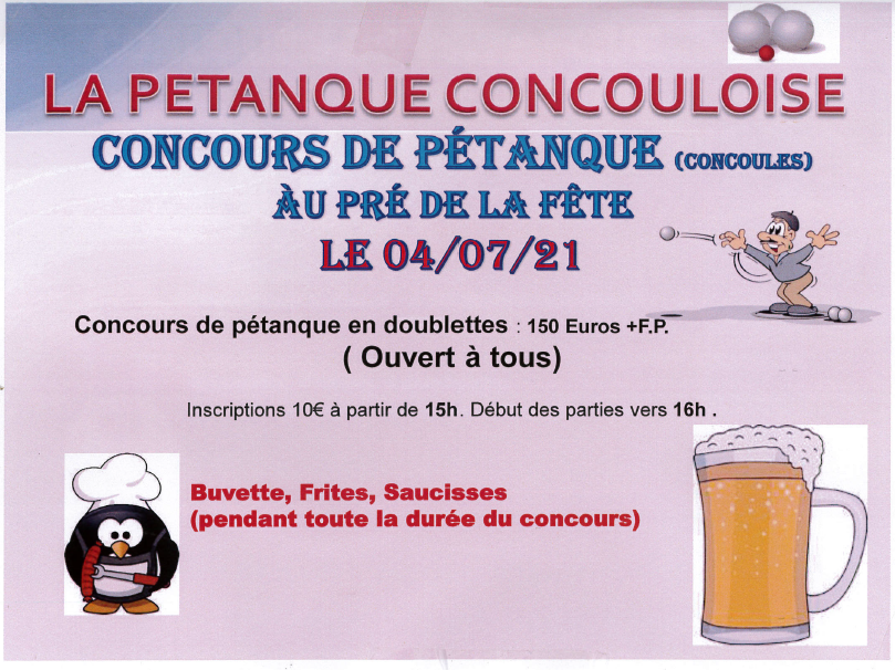 Concours de pétanque