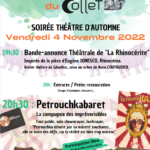 Soirée théâtre