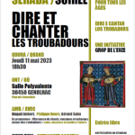 Dire et chanter les troubadours