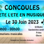 Concoules fête l'été en musique